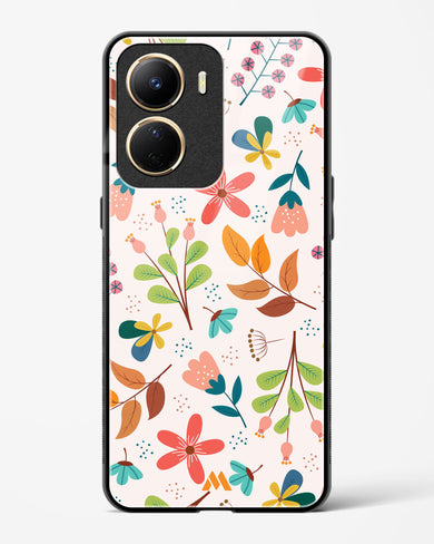 Canvas Art in Bloom Glass Case Phone Cover (Vivo)