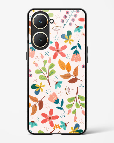 Canvas Art in Bloom Glass Case Phone Cover (Vivo)