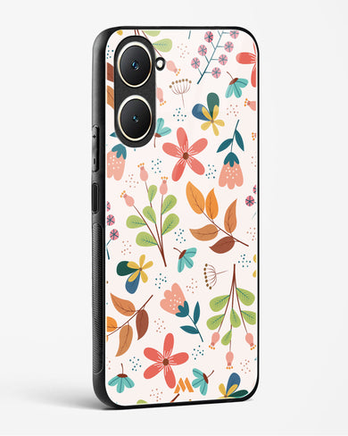 Canvas Art in Bloom Glass Case Phone Cover (Vivo)