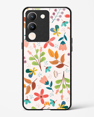 Canvas Art in Bloom Glass Case Phone Cover (Vivo)