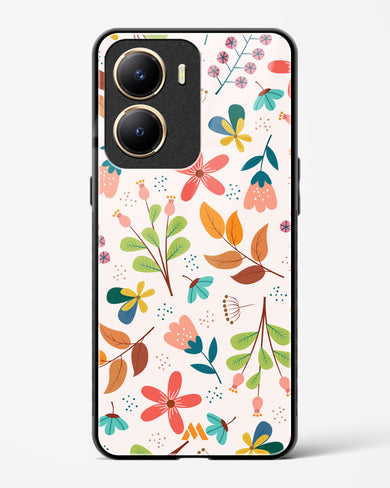 Canvas Art in Bloom Glass Case Phone Cover-(Vivo)