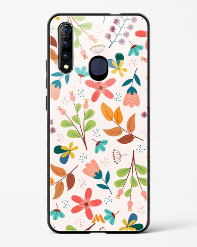 Canvas Art in Bloom Glass Case Phone Cover-(Vivo)