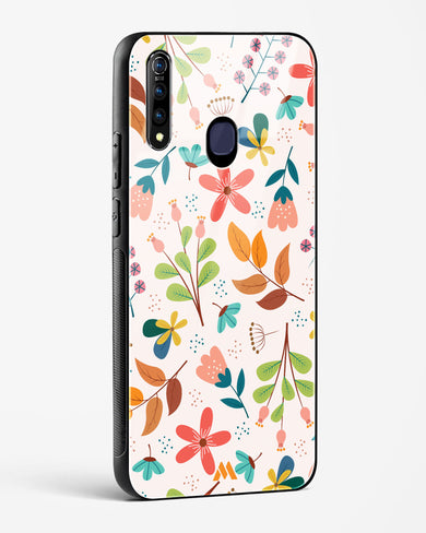 Canvas Art in Bloom Glass Case Phone Cover-(Vivo)