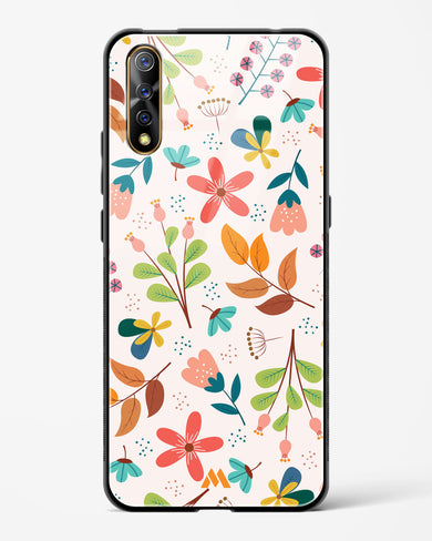 Canvas Art in Bloom Glass Case Phone Cover-(Vivo)