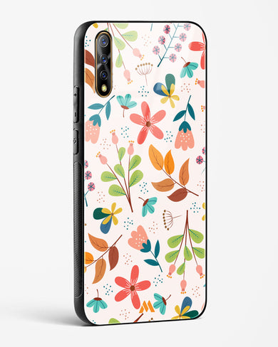 Canvas Art in Bloom Glass Case Phone Cover-(Vivo)