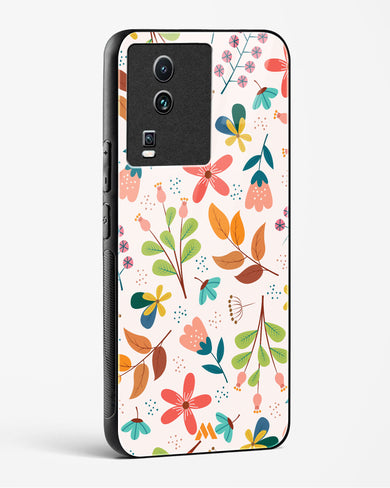 Canvas Art in Bloom Glass Case Phone Cover-(Vivo)