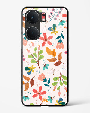 Canvas Art in Bloom Glass Case Phone Cover (Vivo)