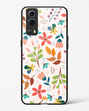 Canvas Art in Bloom Glass Case Phone Cover (Vivo)