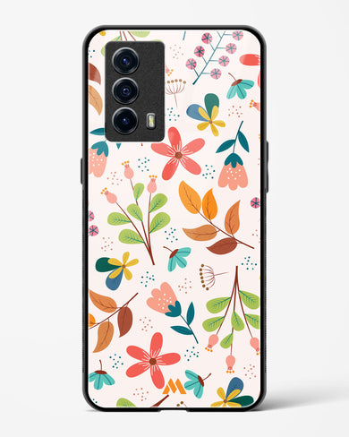 Canvas Art in Bloom Glass Case Phone Cover-(Vivo)