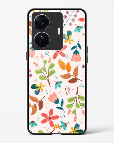 Canvas Art in Bloom Glass Case Phone Cover (Vivo)