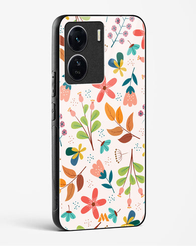 Canvas Art in Bloom Glass Case Phone Cover-(Vivo)