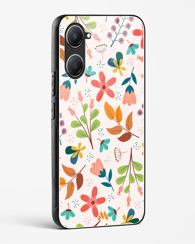 Canvas Art in Bloom Glass Case Phone Cover (Vivo)