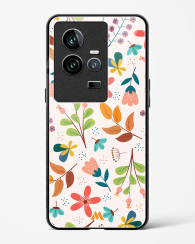 Canvas Art in Bloom Glass Case Phone Cover-(Vivo)