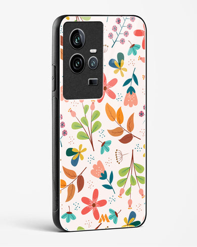 Canvas Art in Bloom Glass Case Phone Cover-(Vivo)