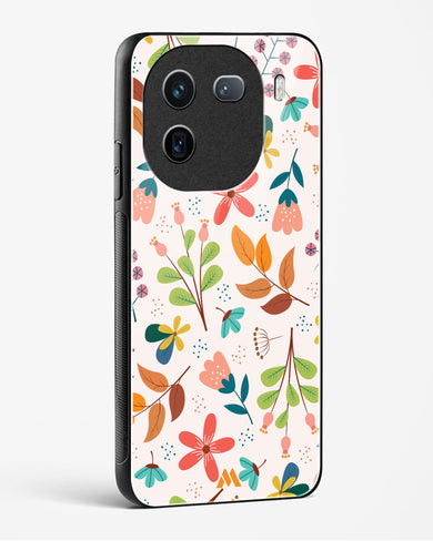 Canvas Art in Bloom Glass Case Phone Cover-(Vivo)