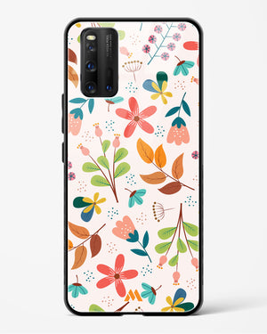 Canvas Art in Bloom Glass Case Phone Cover (Vivo)
