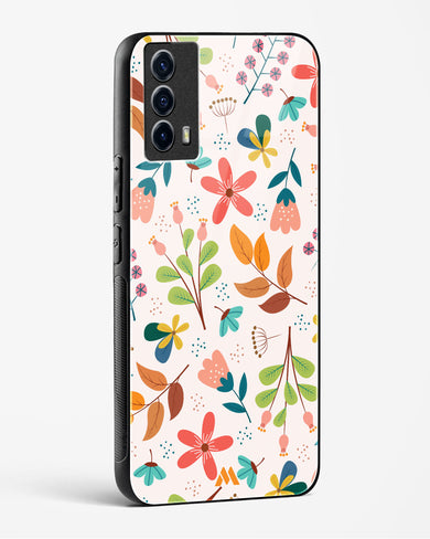 Canvas Art in Bloom Glass Case Phone Cover-(Vivo)