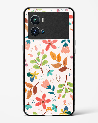 Canvas Art in Bloom Glass Case Phone Cover-(Vivo)