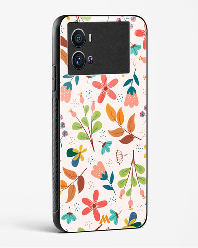 Canvas Art in Bloom Glass Case Phone Cover-(Vivo)