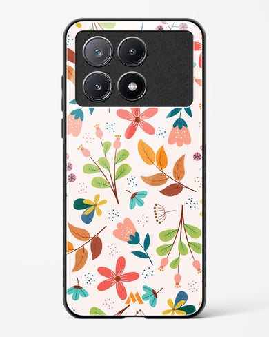 Canvas Art in Bloom Glass Case Phone Cover-(Xiaomi)