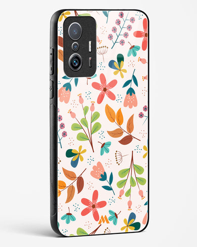 Canvas Art in Bloom Glass Case Phone Cover-(Xiaomi)