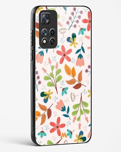 Canvas Art in Bloom Glass Case Phone Cover-(Xiaomi)