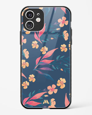 Midnight Daisies Glass Case Phone Cover-(Apple)