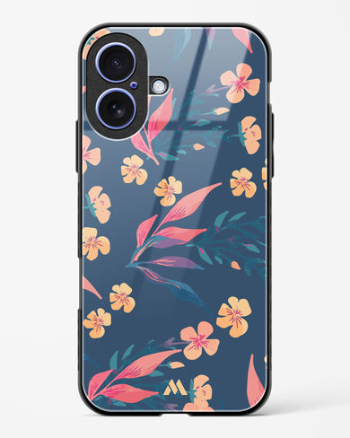 Midnight Daisies Glass Case Phone Cover (Apple)