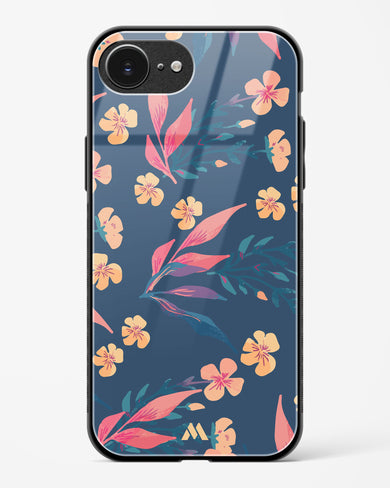 Midnight Daisies Glass Case Phone Cover (Apple)