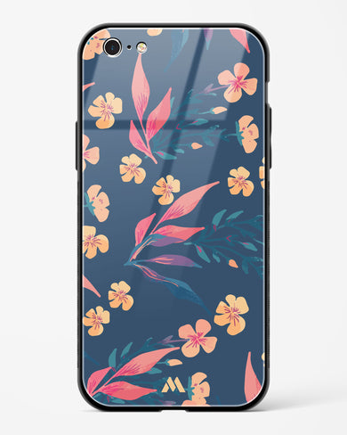 Midnight Daisies Glass Case Phone Cover (Apple)