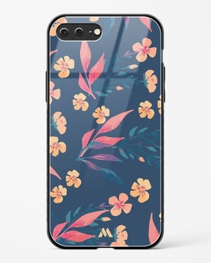 Midnight Daisies Glass Case Phone Cover (Apple)