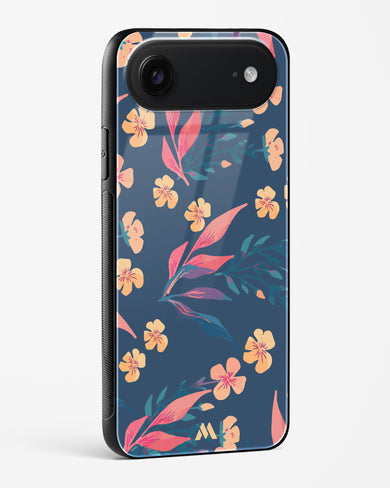Midnight Daisies Glass Case Phone Cover (Apple)