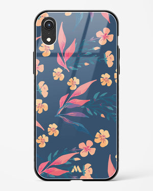 Midnight Daisies Glass Case Phone Cover (Apple)