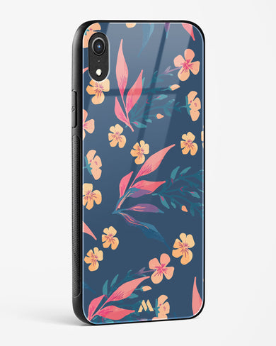 Midnight Daisies Glass Case Phone Cover (Apple)