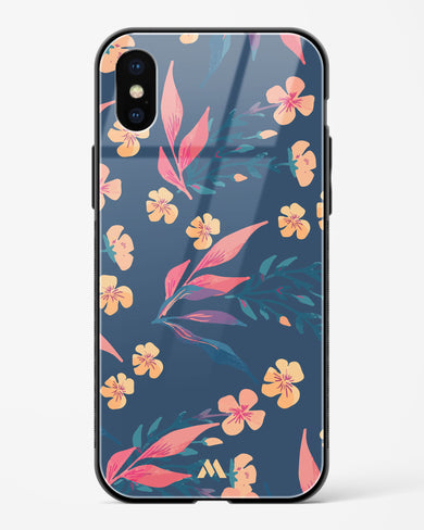 Midnight Daisies Glass Case Phone Cover (Apple)