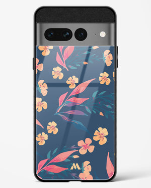 Midnight Daisies Glass Case Phone Cover (Google)