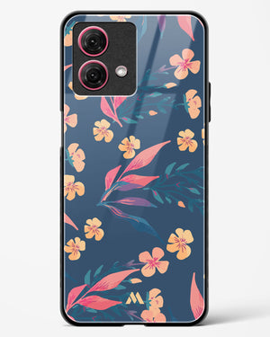 Midnight Daisies Glass Case Phone Cover (Motorola)