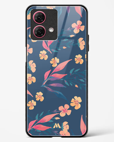 Midnight Daisies Glass Case Phone Cover-(Motorola)