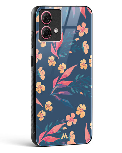 Midnight Daisies Glass Case Phone Cover-(Motorola)