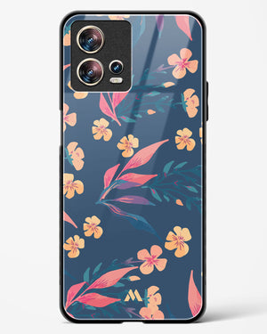 Midnight Daisies Glass Case Phone Cover (Motorola)