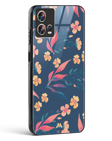 Midnight Daisies Glass Case Phone Cover-(Motorola)