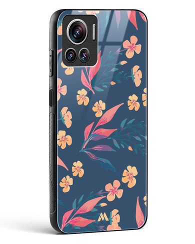 Midnight Daisies Glass Case Phone Cover-(Motorola)