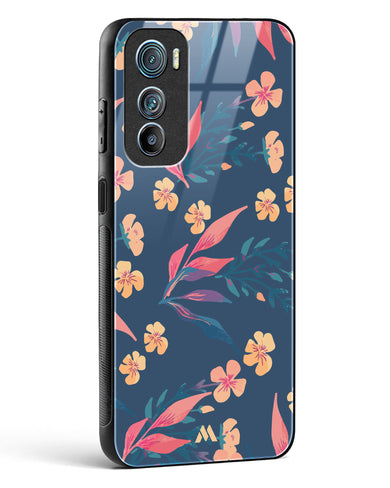 Midnight Daisies Glass Case Phone Cover-(Motorola)