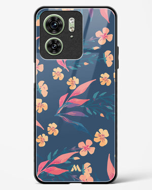 Midnight Daisies Glass Case Phone Cover (Motorola)