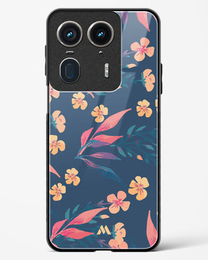 Midnight Daisies Glass Case Phone Cover (Motorola)