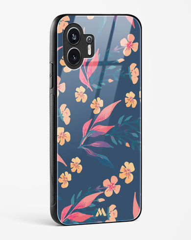 Midnight Daisies Glass Case Phone Cover (Nothing)