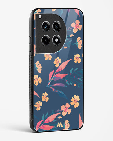 Midnight Daisies Glass Case Phone Cover (OnePlus)