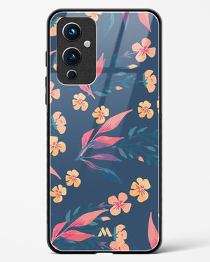 Midnight Daisies Glass Case Phone Cover (OnePlus)