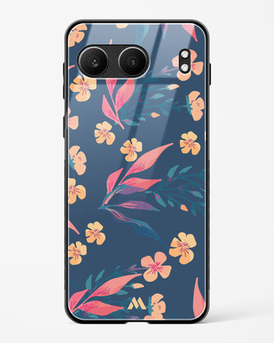 Midnight Daisies Glass Case Phone Cover (OnePlus)