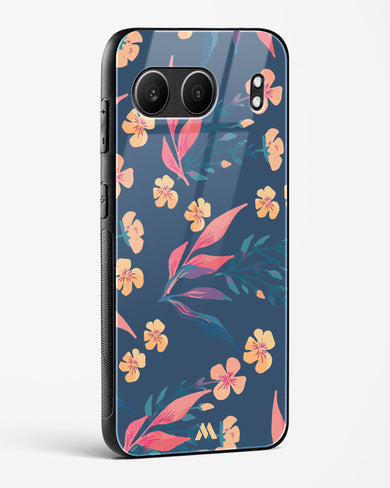 Midnight Daisies Glass Case Phone Cover (OnePlus)